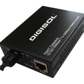 Digisol DG-MC6123S-PR – 1000Base-T Single Fiber Media Converter