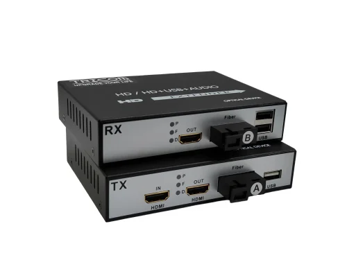 TRICOM HDMI To Fiber Converter with USB Port SC/FC Connector (1080P) - Image 4