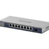 NETGEAR (GS108X) 8-Port Gigabit Ethernet Unmanaged Switch with 1 dedicated 10G SFP+ Port