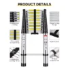 Telescopic Aluminium Ladder 6.2m (20.34 feet)