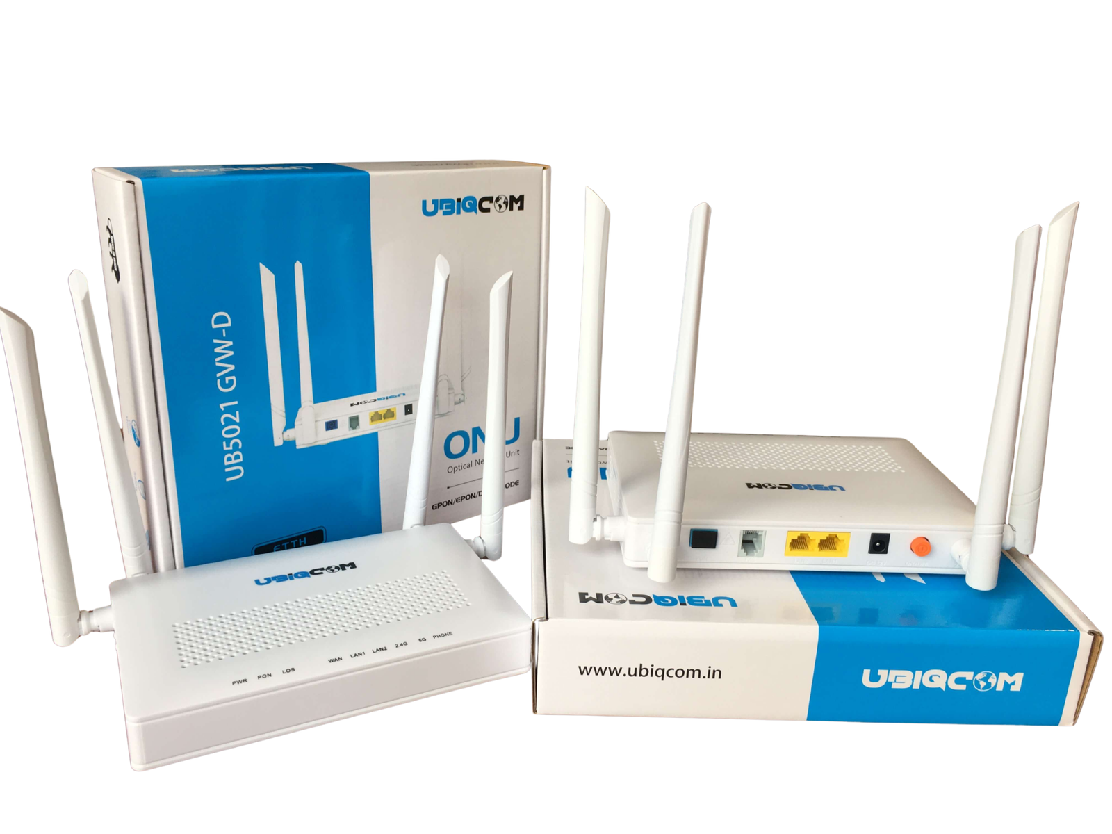UBIQCOM UB5021 GVW-D XPON ONU with DUAL BAND WIFI