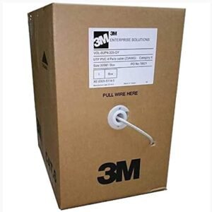 3M CAT-6 UTP Networking Cables Copper 305 Mtr Roll GRAY