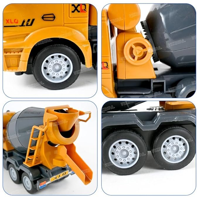 Remote Control Front Happy Mixer Truck Toy - Image 5