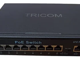 TRICOM POE Switch 8+2 All Megabit Switch
