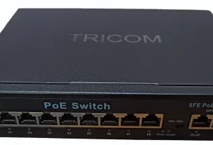 TRICOM POE Switch 8+2 All Megabit Switch