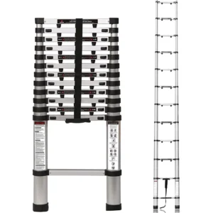 Telescopic Finger Protect Aluminium Ladder 5.0m (17.6 feet)