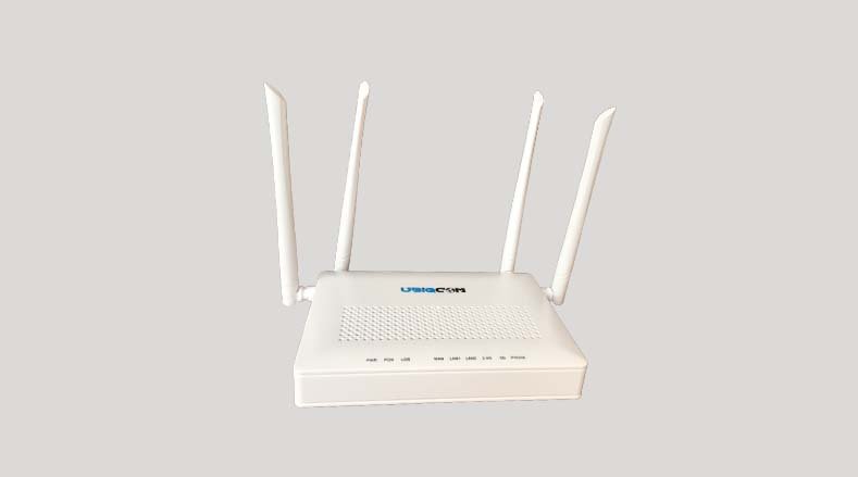 UBIQCOM 2GE + 1VOICE + DUAL BAND WIFI GPON/XPON ONU UB5021 GVW-D dual-mode ONU