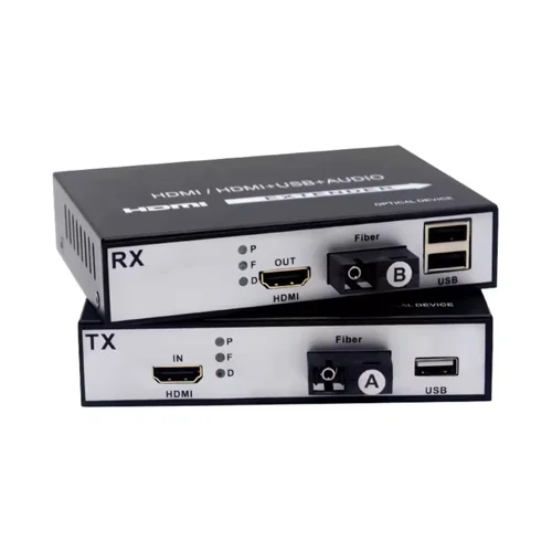 TRICOM HDMI To Fiber Converter with USB Port SC/FC Connector (1080P) - Image 7