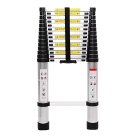Telescopic Stainless Steel Ladder 4.42 m (14.5 Ft) 15 Step