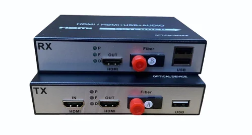 TRICOM HDMI To Fiber Converter with USB Port SC/FC Connector (1080P) - Image 8