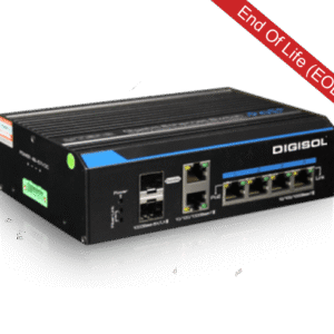 Digisol DG-IS1006GPH-A – DG-IS1006GPF – Unmanaged Din-Rail Industrial PoE Gigabit Switch