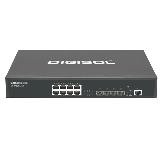 Digisol L3 Lite Multigig Switch- DG-MS2612EX