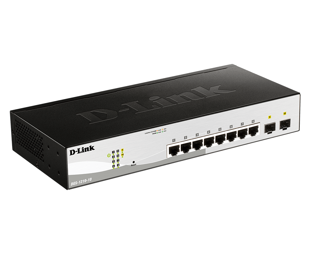 D-Link DGS-1210-10 10-Port Gigabit Smart Managed Switch - Image 4