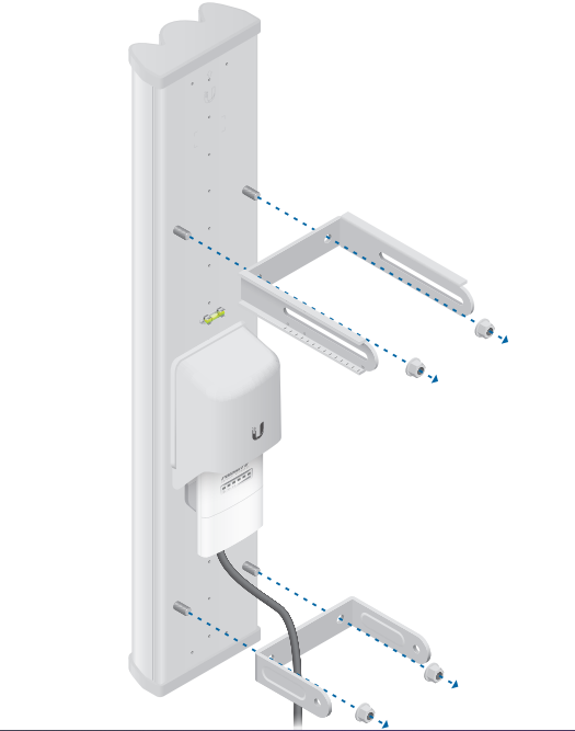 Ubiquiti AM-5G19-120 19dBi Sector Antenna