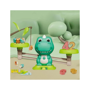 Dino Balance Counting Toy with Fishing Rod