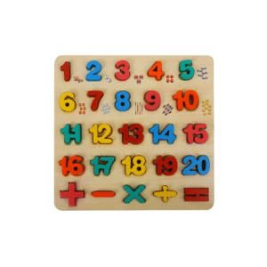 Wooden Puzzle Educational Board and Learning Toy for Kids