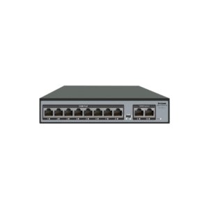 D-Link DES-F1010P-FE 8 + 2 100Mbps 250m PoE Switch