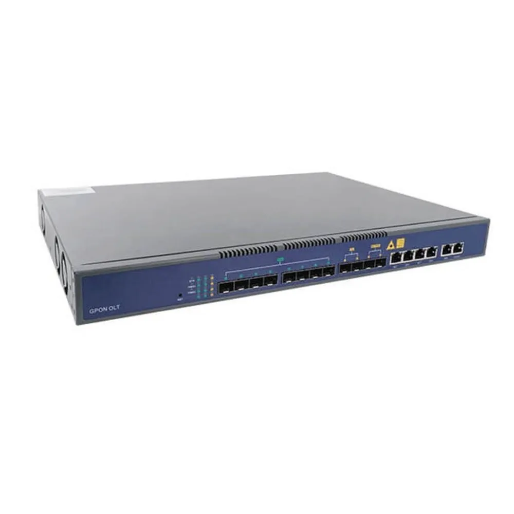 Adopt AD1G-0844 – 8 Port GPON OLT with Uplink Ports