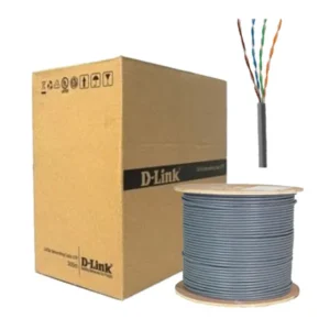 D-LINK CAT-6 UTP Networking Cables Copper 305 Mtr Roll GRAY