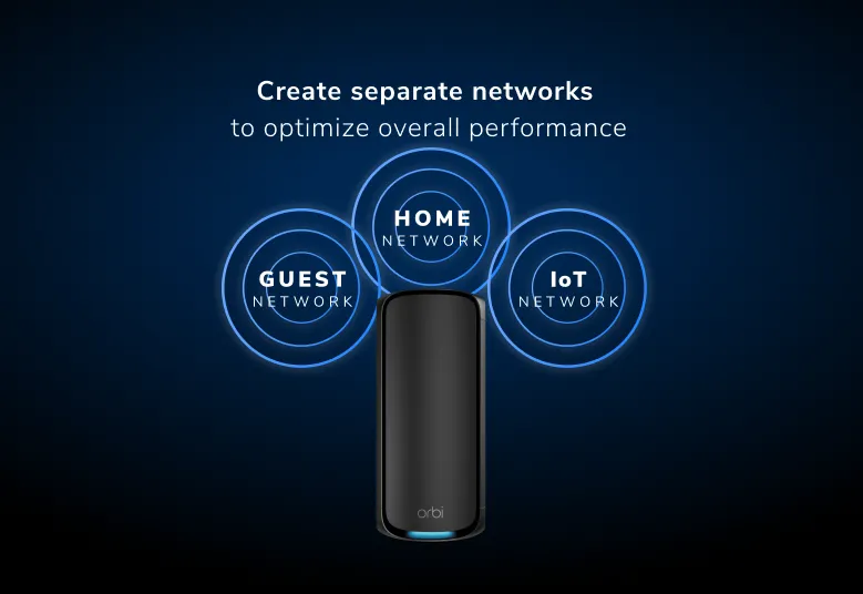 NETGEAR Orbi 970 Series Quad-Band WiFi 7 Mesh Router, Black Edition, 27Gbps - Image 10