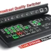 TRICOM 4 Port HDMI Video Switcher Live Streaming Switcher 1080p