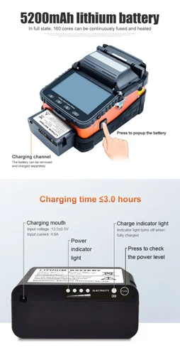 TRICOM TR-07 Splicing Machine ( Arc Fusion Splicer) - Image 10