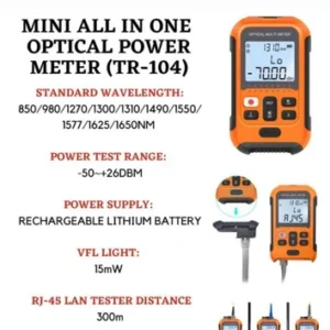 Tricom TR-104 Optical Power meter with VFL 15mW