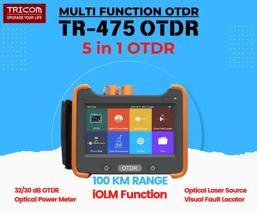 TRICOM Optical Time Domain Reflectometer TR-475 OTDR