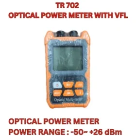 TRICOM TR-702 OPTICAL POWER METER with VFL