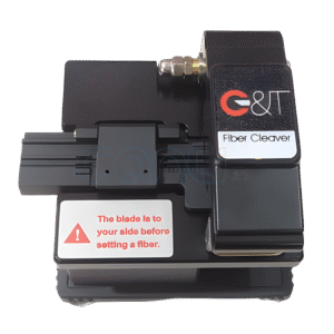 G&T Fiber Cleaver Cutter – High Precision Optical Fiber Cutting Tool with 12 Surface Blade | 90° Angle Cleaver for Single Core, Single Mode & Multimode Fiber