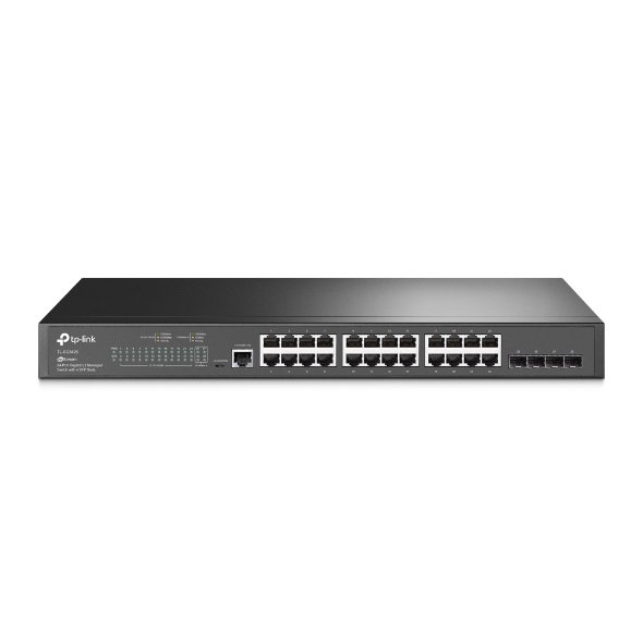 TP-Link JetStream 24-Port Gigabit L2 Managed Switch with 4 SFP Slots (TL-SG3428)