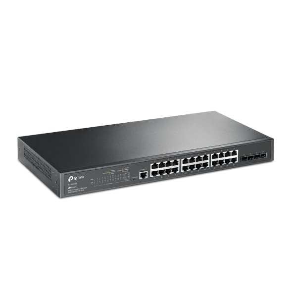 TP-Link JetStream 24-Port Gigabit L2 Managed Switch with 4 SFP Slots (TL-SG3428)