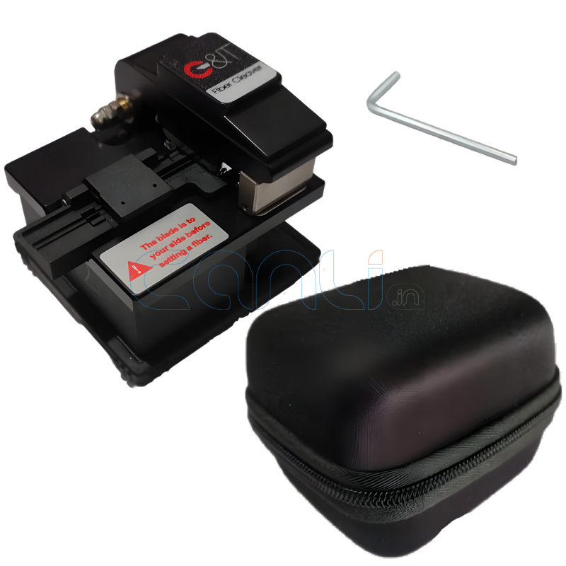 G&T Fiber Cleaver Cutter – High Precision Optical Fiber Cutting Tool with 12 Surface Blade | 90° Angle Cleaver for Single Core, Single Mode & Multimode Fiber - Image 3