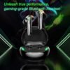 Lenovo XT92 Thinkplus Gaming Earbuds, Wireless, Black