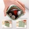 Magnetic Closure Mini Makeup Pouch