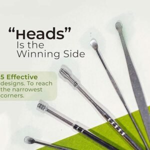 Ear Wax Cleaner 6Pcs + LED Ear Cleaner