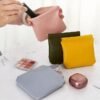 Magnetic Closure Mini Makeup Pouch