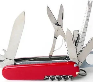 17 in 1 pocket swiss knife
