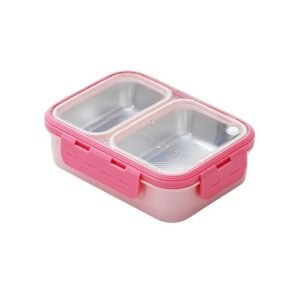Stainless Steel Lunch Box 2 Compartment