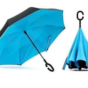 C shaped handle umbrella