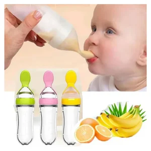 Baby Silicone Feeding Bottle