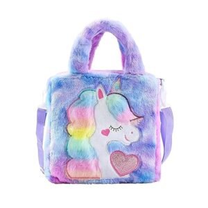 Unicorn Toddler Bag Princess Cute Crossbody Handbags Gift for Girls