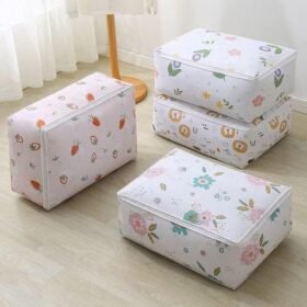 Under-Bed Storage Bag – Waterproof Foldable Quilt & Clothes Organizer