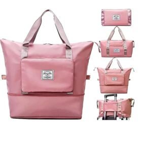 Folding Travel Bag – Large Capacity Waterproof Duffel Tote