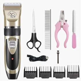 Rechargeable Cordless Pet Hair Trimmer for Dogs & Cats