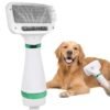 Pet Grooming Hair Dryer with Slicker Brush