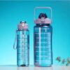 3-in-1 Transparent Water Bottle