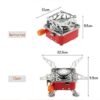 Portable gas stove