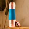 Pure Copper Water Bottle With Glass
