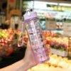 3-in-1 Transparent Water Bottle